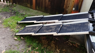 luxury dog ramp